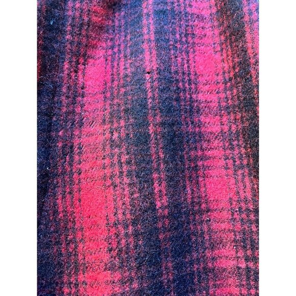 Vintage 1940s Woolrich Mens Plaid Wool Hunting Pants 40 x 31 Red Black Workwear - Picture 6 of 8